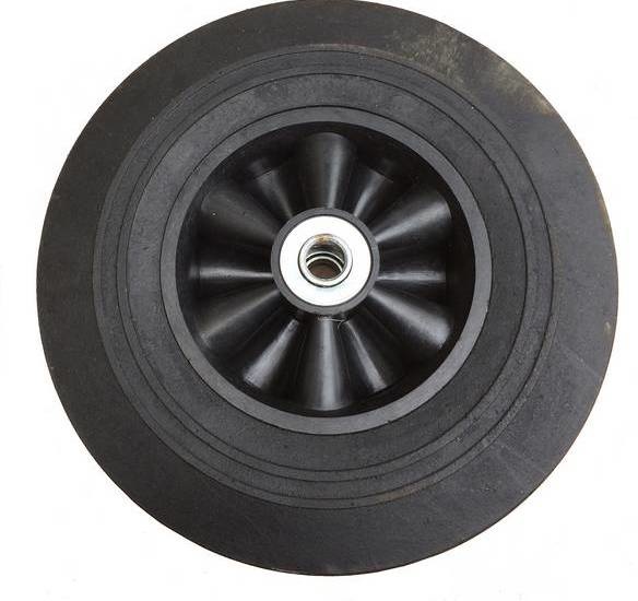 BISON อะไหล่-ลูกล้อโม่คอนกรีต ขนาด 9 นิ้ว CM-140W สีดำ